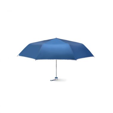 Blauwe Opvouwbare paraplu | Zakformaat | 53 cm