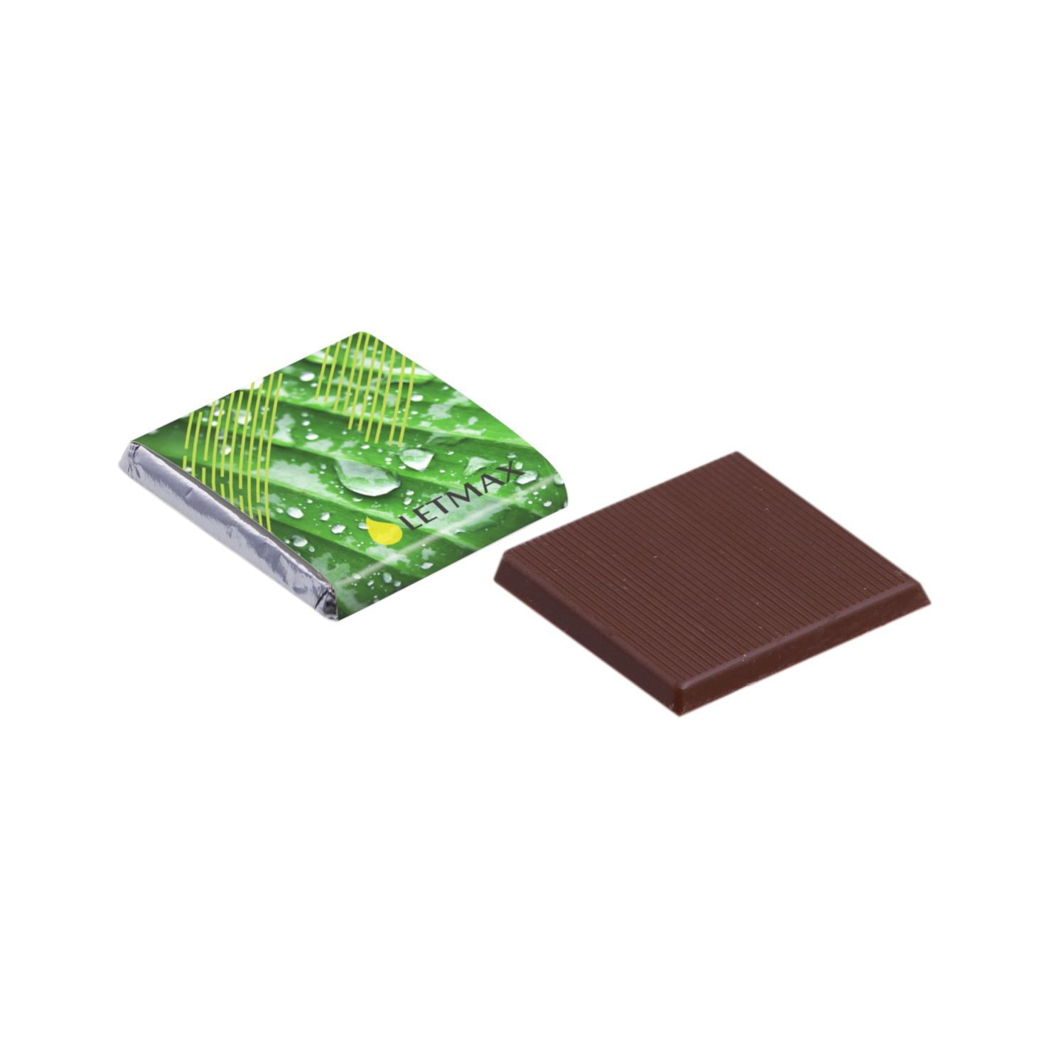 ambulance Verhoog jezelf Shetland Napolitain chocolade | Vierkant | 4,5 gram