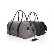 Luxe weekendtas | USB output | Polyester | 20 L