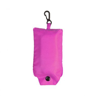 Roze Opvouwbare tas | Korte hengsels | Polyester