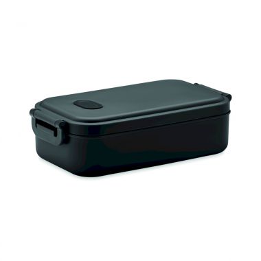 Zwarte Gerecyclede PP lunchbox | 800 ml