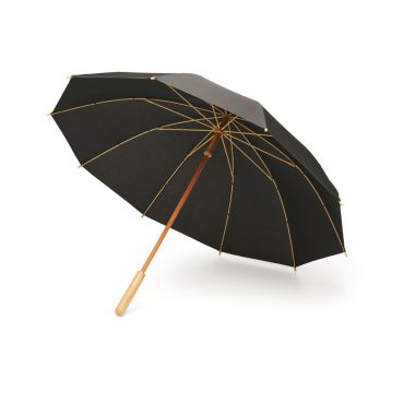 Zwarte Paraplu | Windproof | 23,5 inch