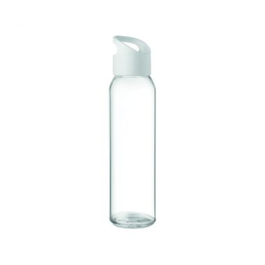 Witte Glazen fles | Gekleurd | 470 ml