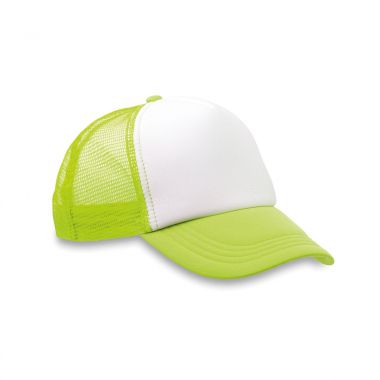 Groene Trucker cap | Polyester | Kleurrijk