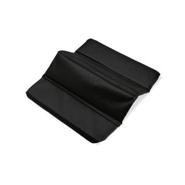 Zwarte Opvouwbaar zitkussen | Nylon
