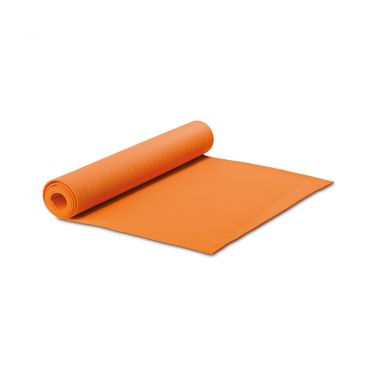 Oranje Yoga mat | Draagtas