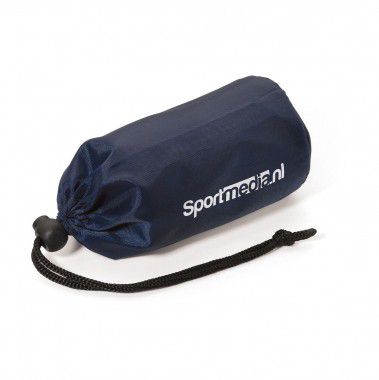Donkerblauwe Microvezel sporthanddoek | Verpakt