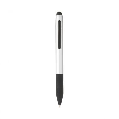 Zilvere Touch pennen | Rubber voorstuk