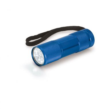Blauwe LED zaklamp | Aluminium