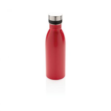 Rode Waterfles RVS | Lekvrij | 500 ml