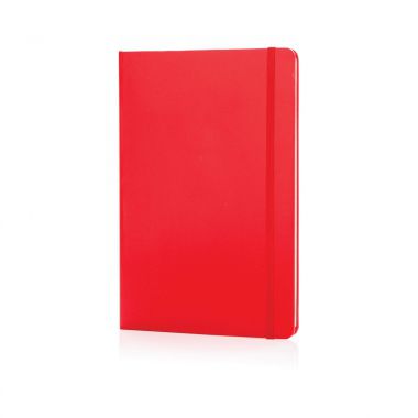 Rode Notitieboek met opdruk A5