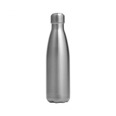 Zilvere RVS vacuüm fles | 500 ml