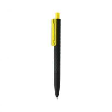 Geel /  zwart Pennen met opdruk