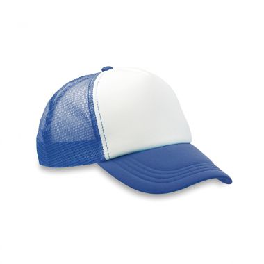 Blauwe Trucker cap | Polyester | Kleurrijk