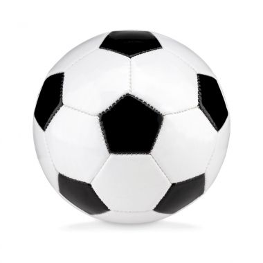 Witte PVC voetbal | 15 cm