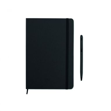 Zwarte Notitieboekje A5 | Stylus pen
