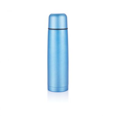 Blauwe Thermosfles bedrukken | 500 ml