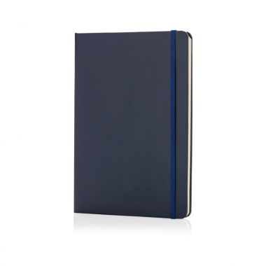 Donkerblauwe Notitieboek met opdruk A5