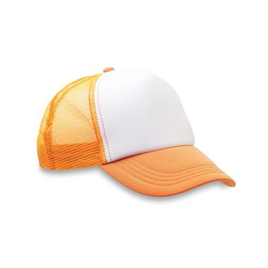 Oranje Trucker cap | Polyester | Kleurrijk