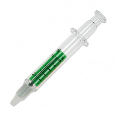 Groene Injectie markeerstift | Transparant