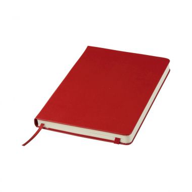 Rode Moleskine | Hardcover | Large | Blanco