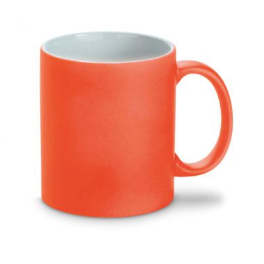 Oranje Koffiemok | Mat gekleurd | 350 ml