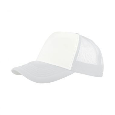 Witte Trucker cap | Gekleurd