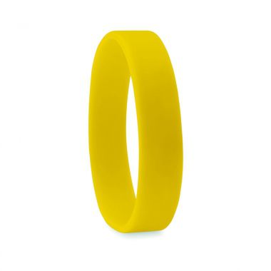 Gele Siliconen armbandje | Kleurrijk