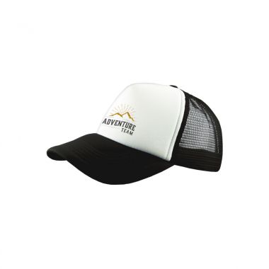 Zwart/wit Trucker cap | Gekleurd