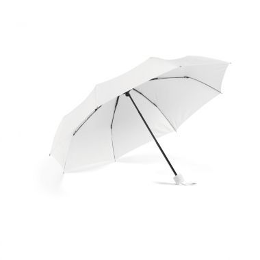 Witte Opvouwbare paraplu | 96 cm