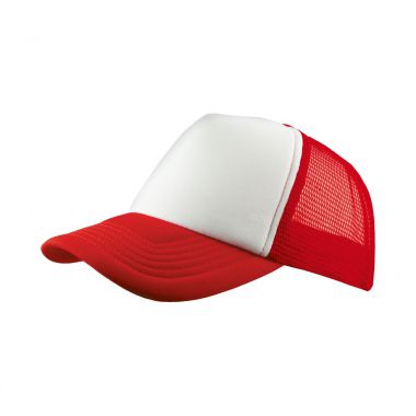 Rode Trucker cap | Gekleurd