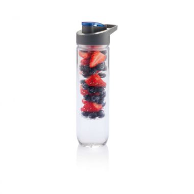 Blauwe Waterfles | Fruitinfuser | 800 ml