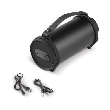 Zwarte Luxe draadloze speaker | 12W