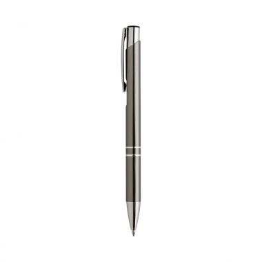 Antraciet Aluminium pen | Glanzend | Kleurrijk