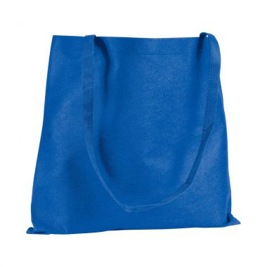 Blauwe Goedkope schoudertas | Non woven | 80 grams