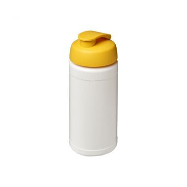 Wit /  geel Gekleurde drinkfles | 500 ml