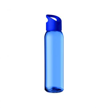 Koningsblauw Glazen fles | Gekleurd | 470 ml