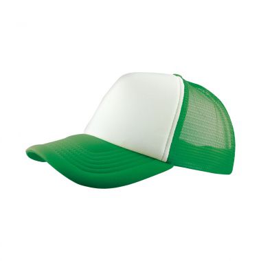Groene Trucker cap | Gekleurd