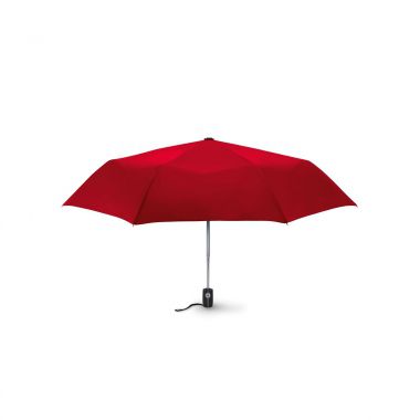Rode Opvouwbare paraplu | ABS handvat | 53 cm