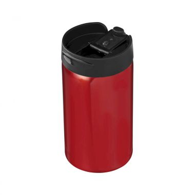 Rode Geïsoleerde thermosbeker | 300 ml