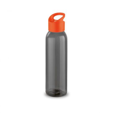 Oranje Waterfles | Gekleurde dop | 600 ml