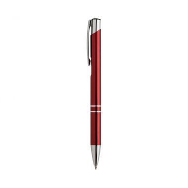 Rode Aluminium pen | Glanzend | Kleurrijk