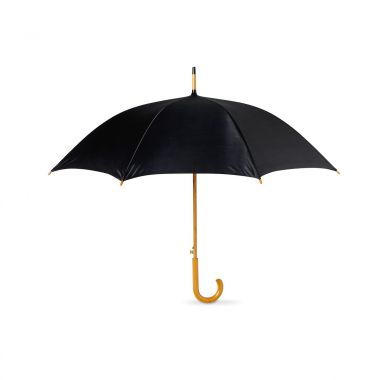 Zwarte Goedkope paraplu | Bestseller | 58 cm