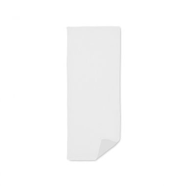 Witte Microfiber handdoek | Gekleurd