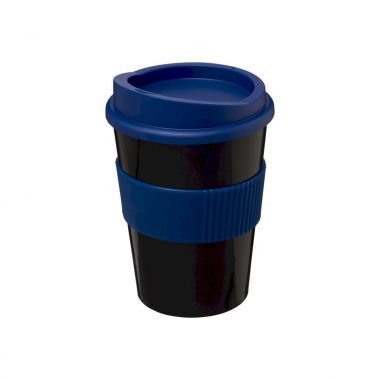 Blauw /  zwart Coffee to go beker | 300 ml