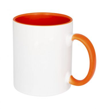 Oranje Gekleurde koffiemok | 330 ml