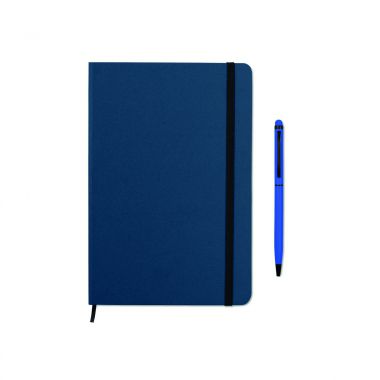 Blauwe Notitieboekje A5 | Stylus pen