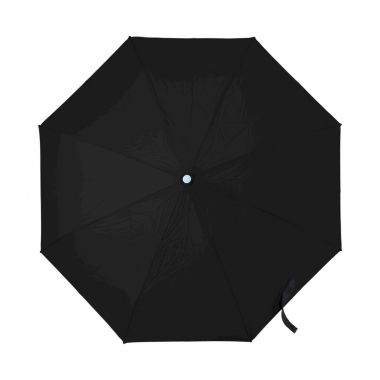 Zwarte Opvouwbare paraplu | Gekleurd