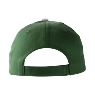 Groene Katoenen cap | Klittenband