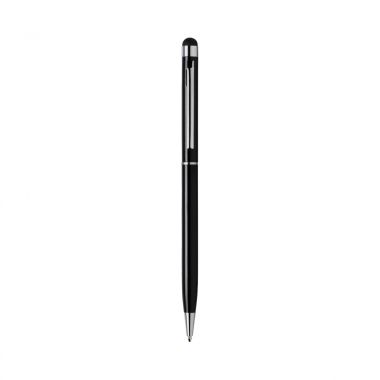 Zwarte Metalen stylus pen | Gekleurd